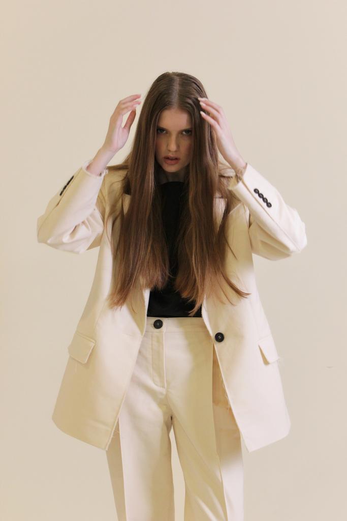 Жакет Гранж молочный