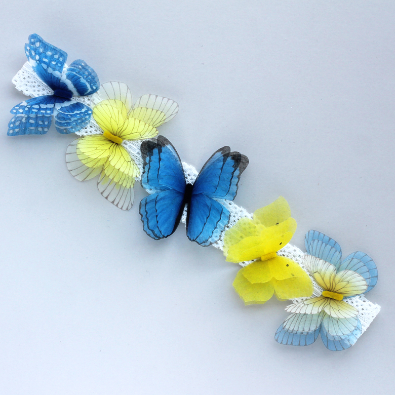 реквизит жёлто-синий для фотосессии