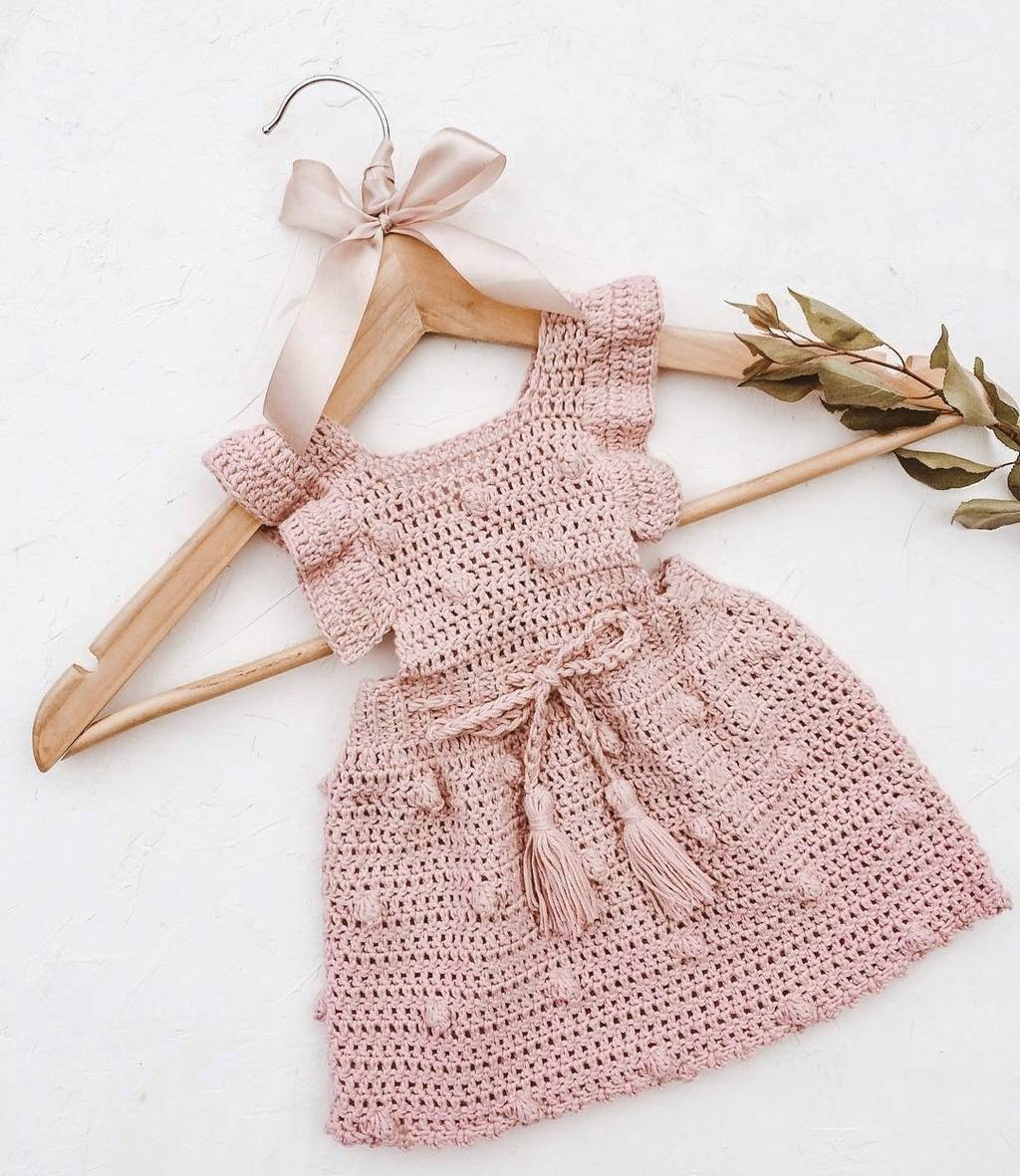 Описание. Детский сарафан с пупырками "Амелия"