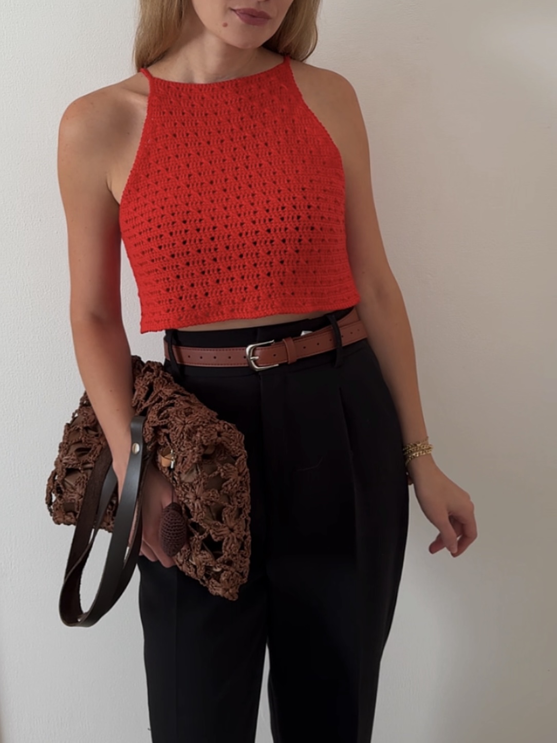 Мастер-класс. Топ "Венера" крючком