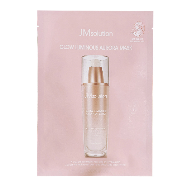 JMsolution Glow Luminous Aurora Mask Тканевая маска для борьбы с тусклостью