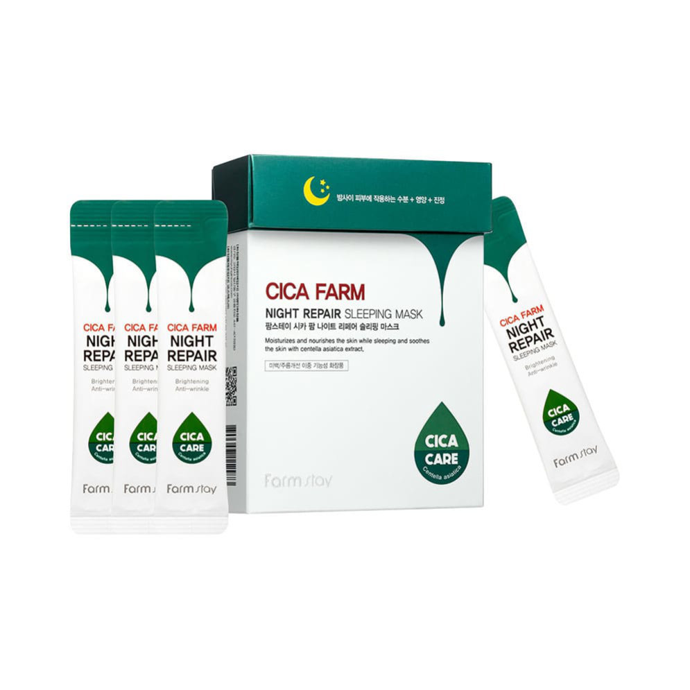 Farm Stay - Ночная маска с центеллой, 10 гр