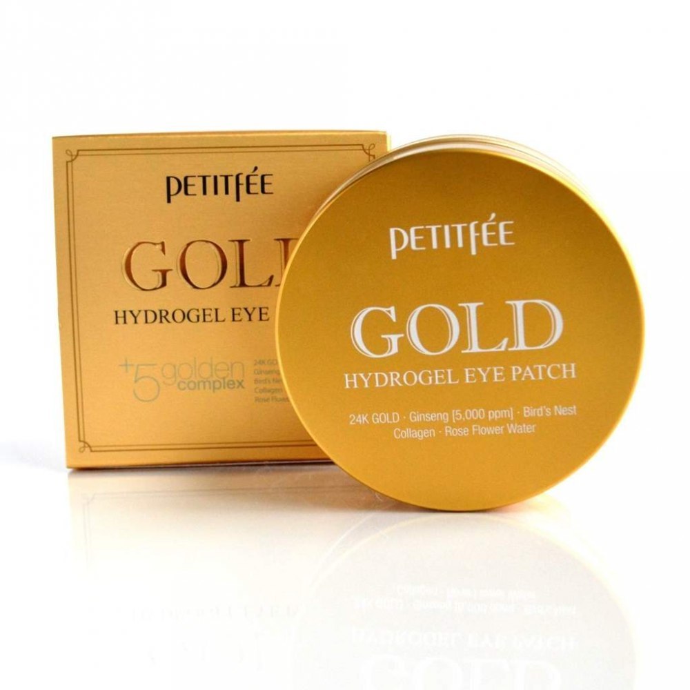 Гидрогелевые патчи для век с женьшенем и коллагеном Petitfee Gold Hydrogel Eye Patch
