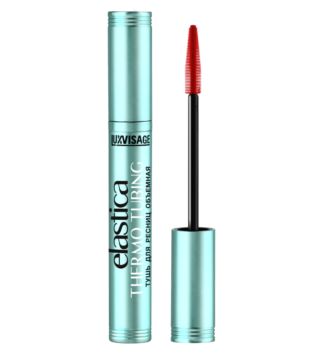 LuxVisage ТУШЬ ДЛЯ РЕСНИЦ ОБЪЕМНАЯ ELASTICA THERMO TUBING