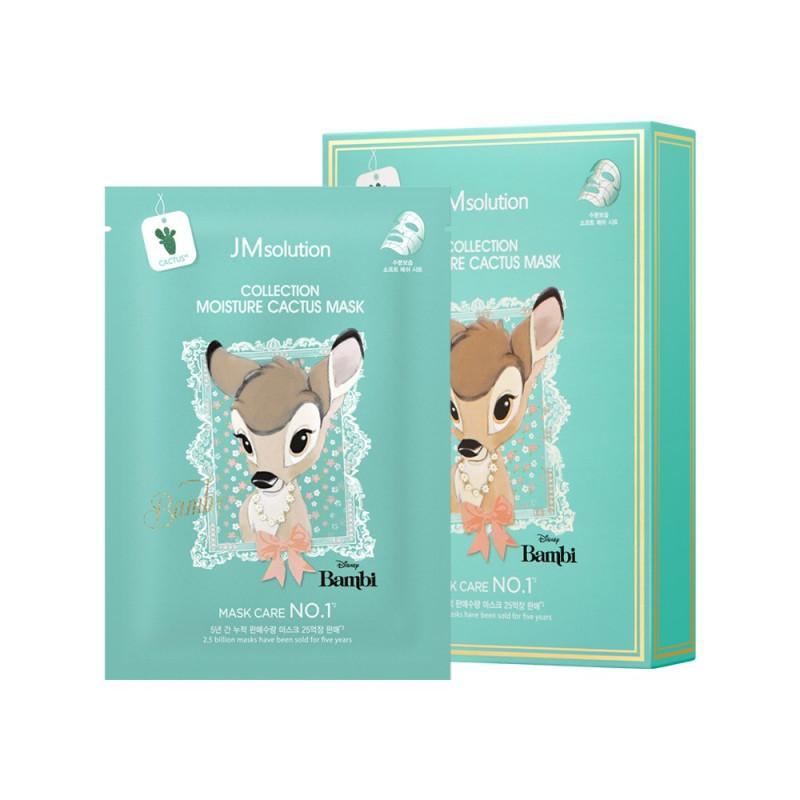 JMsolution Collection Moisture Cactus Mask Увлажняющая тканевая маска для лица с маслом кактуса