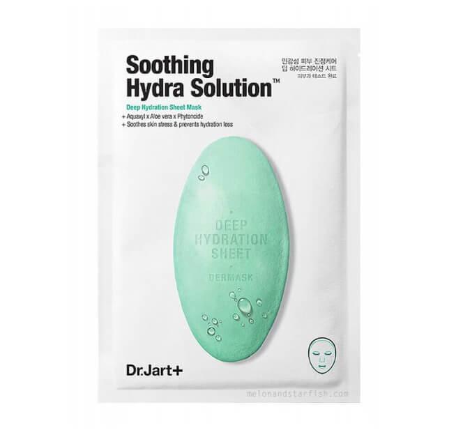 Успокаивающая тканевая маска с алоэ вера Dr.Jart+ Soothing Hydra Solution