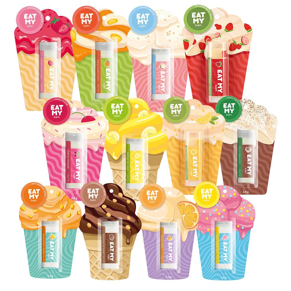 Бальзамы для губ с комплексом масел EAT MY Balm