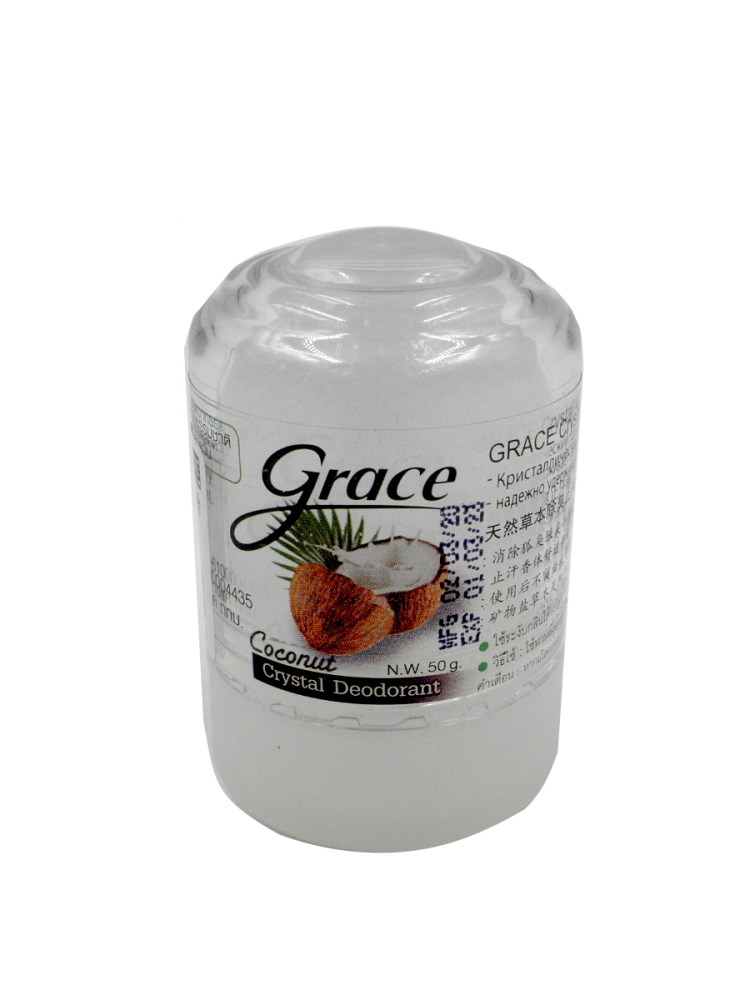 GRACE Дезодорант кристаллический КОКОС натуральный, 70 гр