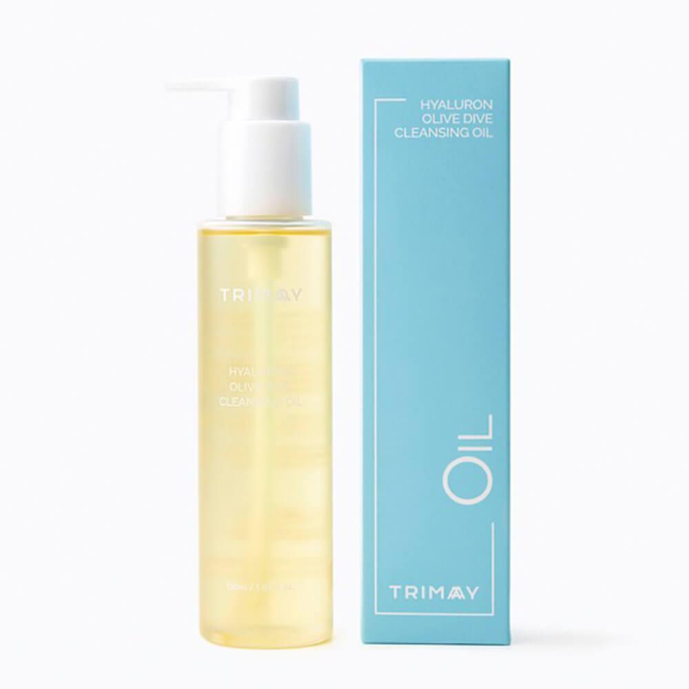Слабокислотное гидрофильное масло Trimay Hyaluron Olive Dive Cleansing Oil