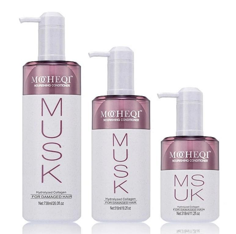 MOCHEQI Musk Питательный кондиционер c коллагеном и экстрактом риса