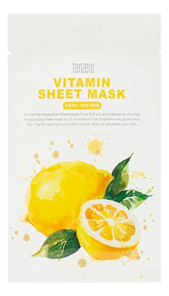 TENZERO Тканевая маска с витаминами Vitamin Sheet Mask
