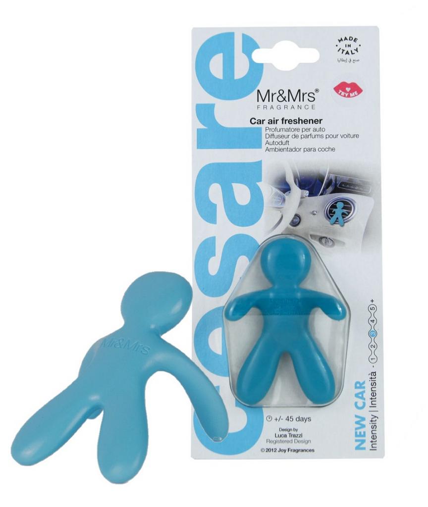 Дизайнерский ароматизатор для автомобиля CESARE NEW CAR | НОВАЯ МАШИНА Небесный