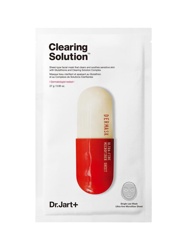 Очищающая тканевая маска для проблемной кожи Dr.Jart+ Dermask Clearing Solution