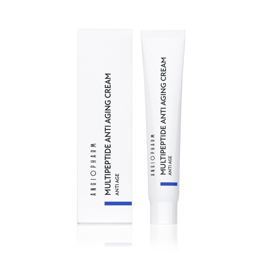 ANGIOPHARM МУЛЬТИПЕПТИДНЫЙ ОМОЛАЖИВАЮЩИЙ КРЕМ