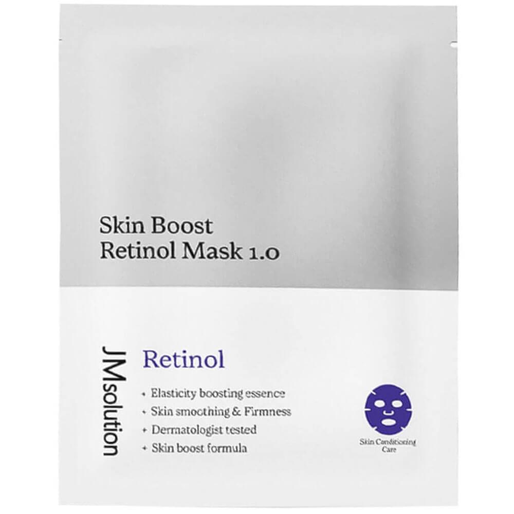 Тканевая маска-бустер с ретинолом JMsolution Skin Boost Retinol Mask 1.0