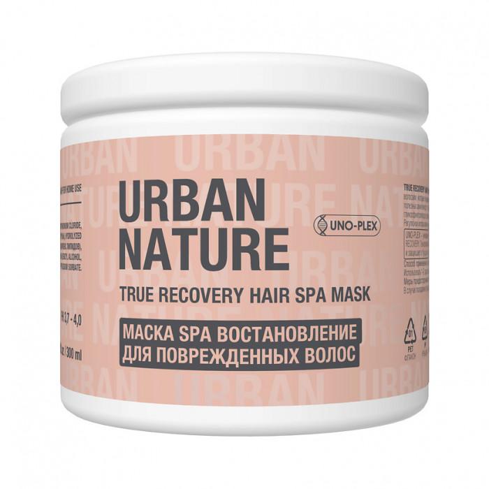 Urban Nature Маска SPA восстановление для поврежденных волос True Recovery Hair Mask, 300 мл