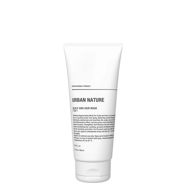 Urban Nature Маска для кожи головы и волос Scalp and Hair Mask 7 In 1, 200 мл