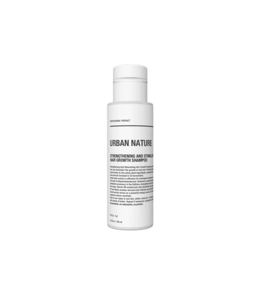 Urban Nature Шампунь укрепляющий и стимулирующий рост волос Strenthening and Stimulating Hair Grow Shampoo