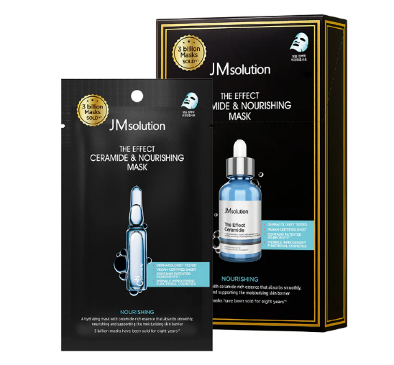 JMsolution Маска-салфетка The Effect с керамидами Ceramide Nourishing Mask