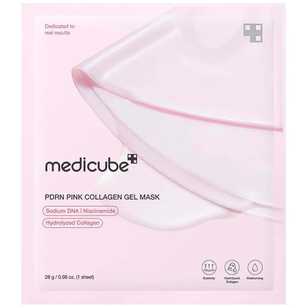Гидрогелевая маска с ПДРН и коллагеном medicube PDRN Pink Collagen Gel Mask