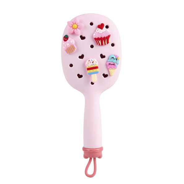 SOLOMEYA Расческа для волос массажная с отверстиями для джиббитсов