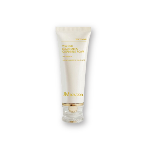 JMsolution Vita Duo Brightening Cleansing Foam, 120 ml - Очищающая пенка для сияния кожи с ниацинамидом и витамином С