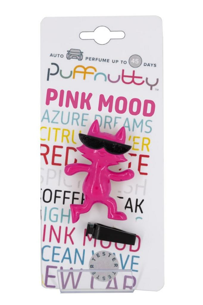 Ароматизатор для автомобиля PUFFNUTTY розовый с ароматом PINK MOOD | РОЗОВОЕ НАСТРОЕНИЕ