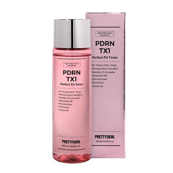 Увлажняющий тонер - Pretty Skin PDRN TX1 Perfect Fit Toner, 205мл