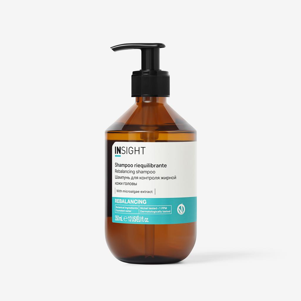 INSIGHT Шампунь для контроля жирной кожи головы Rebalancing Shampoo