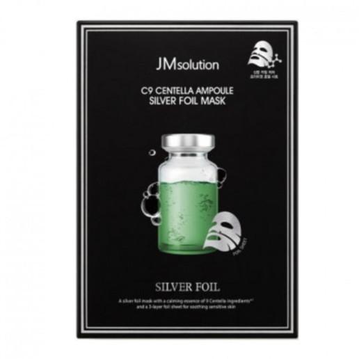 JM SOLUTION C9 CENTELLA AMPOULE CALMING MASK Тканевая маска с центеллой