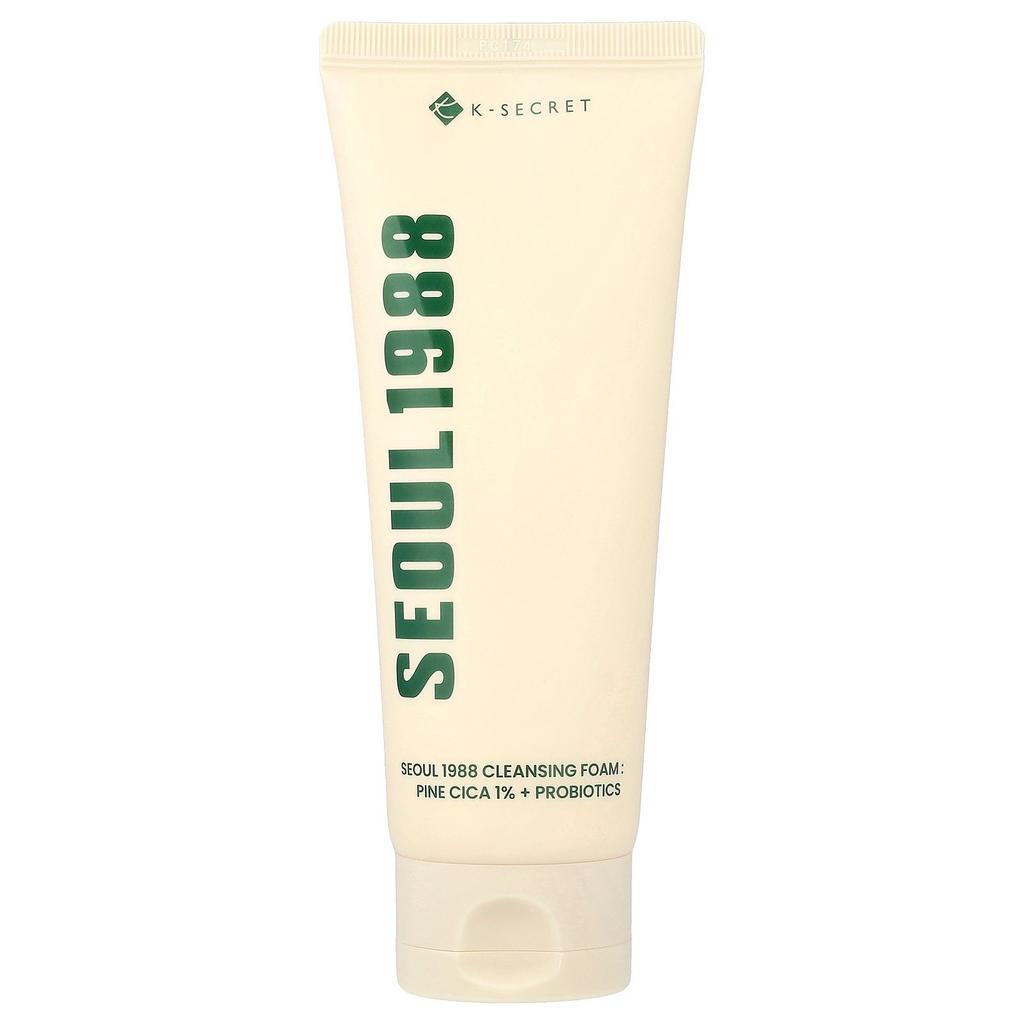 K-SECRET Пенка для умывания Seoul 1988 Cleansing Foam: Pine Cica 1% + Probiotics 150 мл