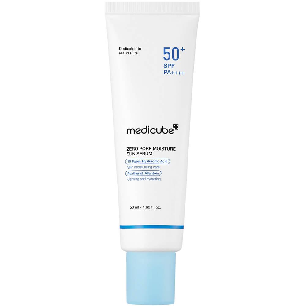 Увлажняющая солнцезащитная сыворотка medicube Zero Pore Hydrating Sun Serum SPF50+ PA++++