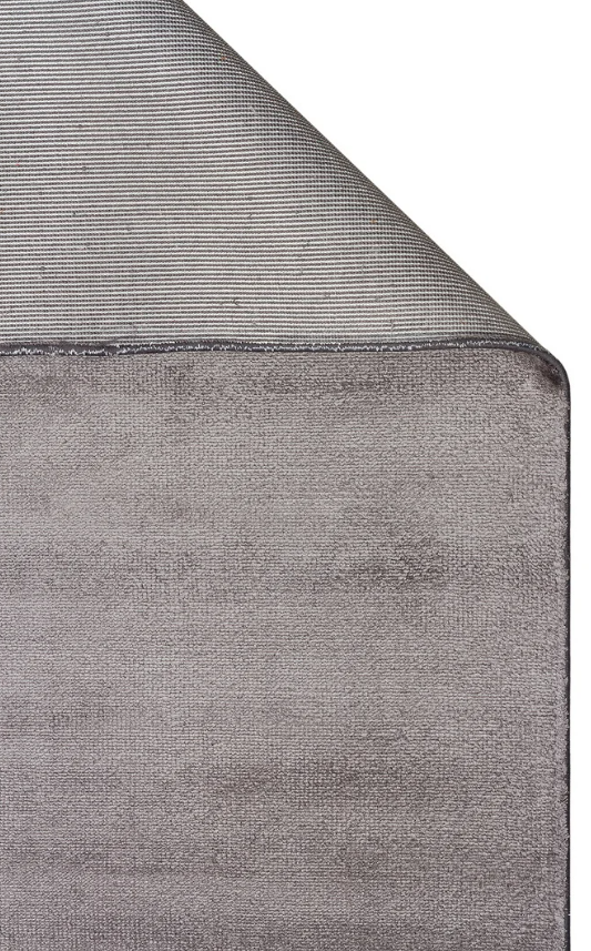 Ковер из вискозы темно-серый  170х240 см (057)