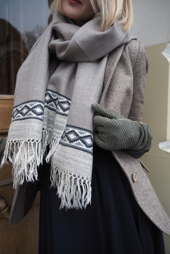 Шарф из шерсти мериноса Минерал