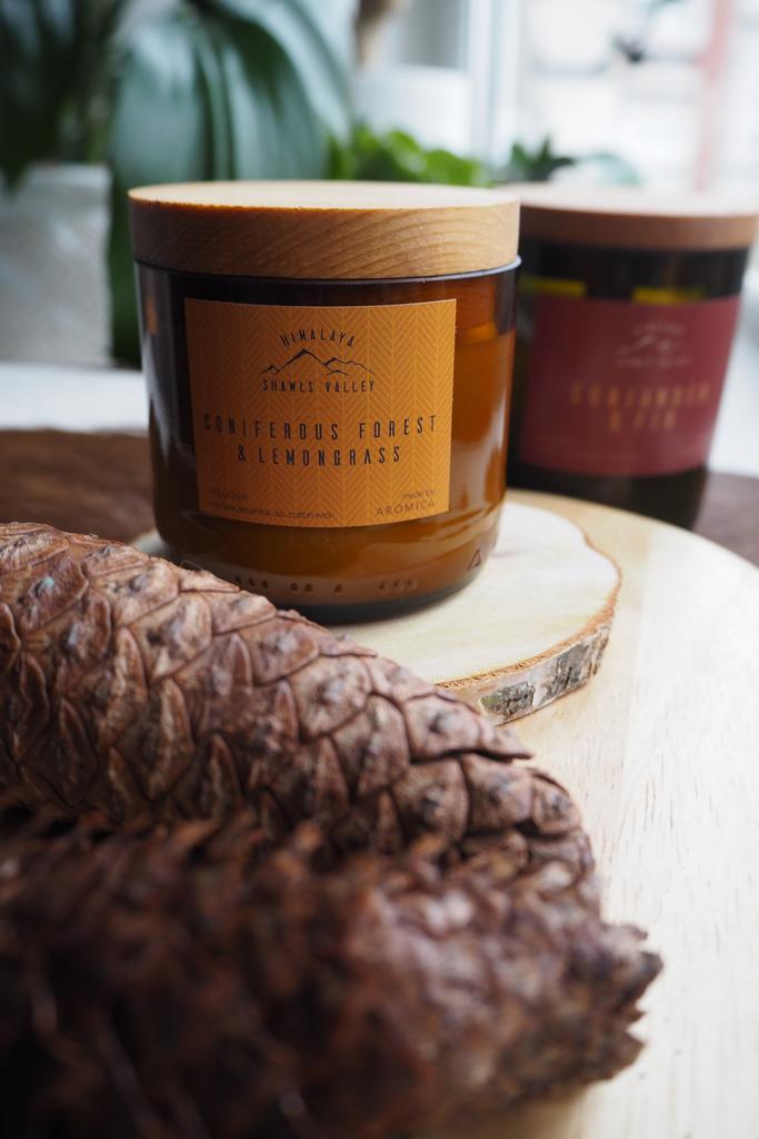 Ароматическая свеча Хвойный лес & Лемонграсс