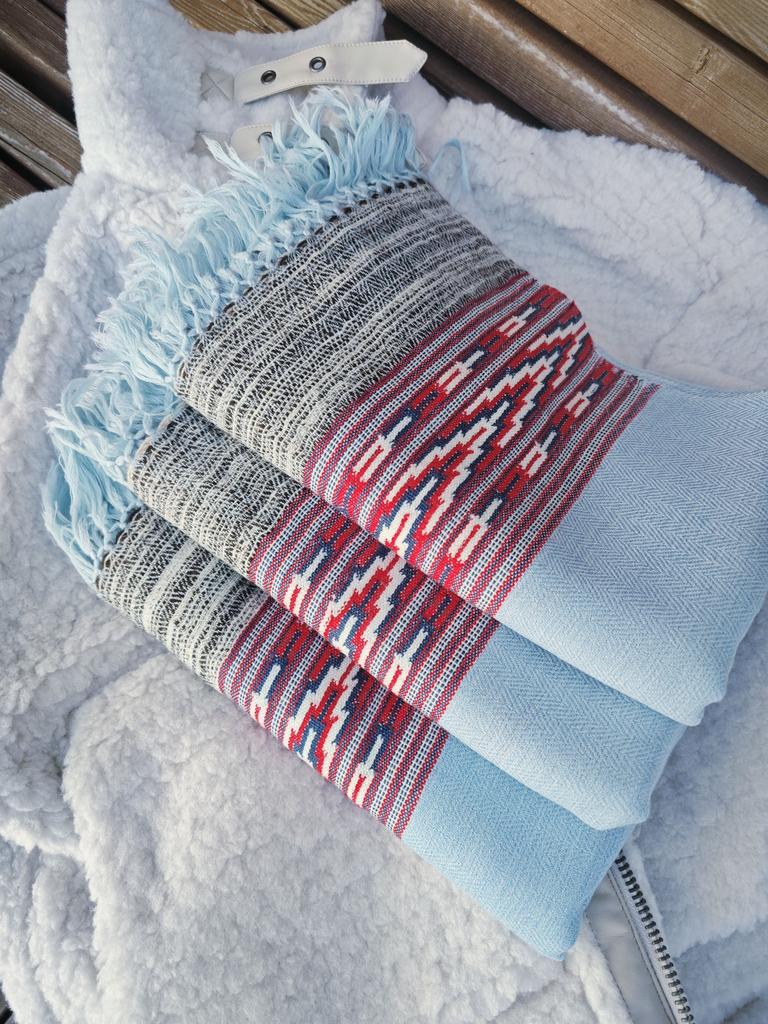 шарф из шерсти мериноса