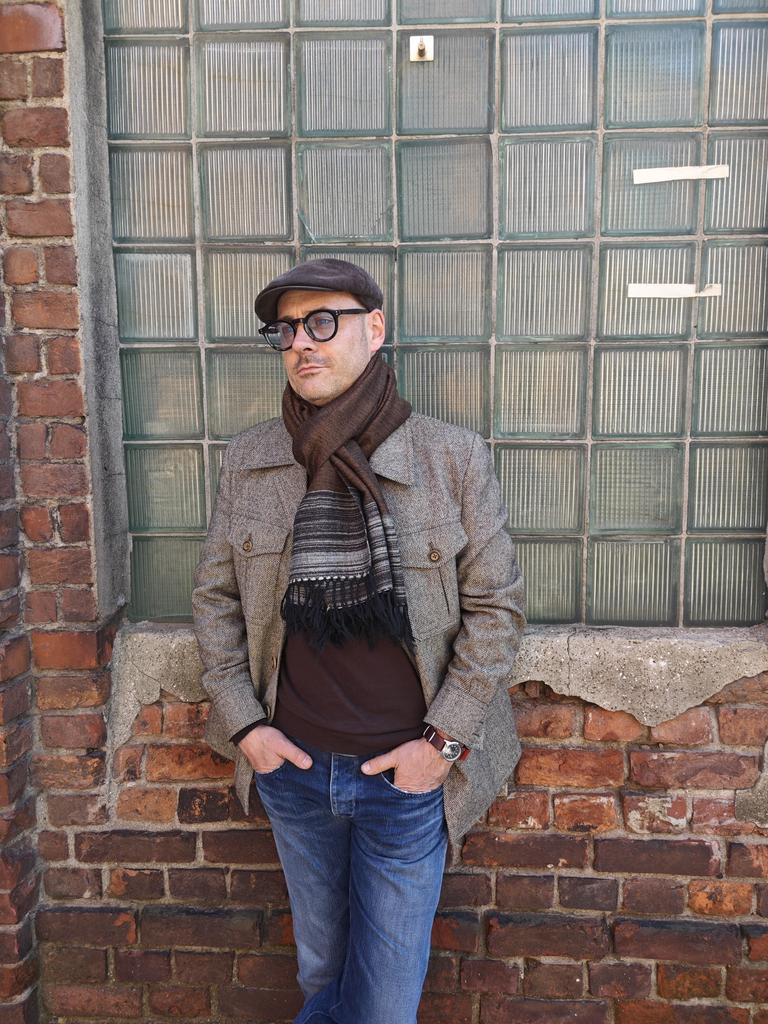 Шарф из шерсти яка Карамельный Брауни