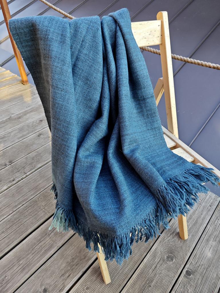 шарф из шерсти яка