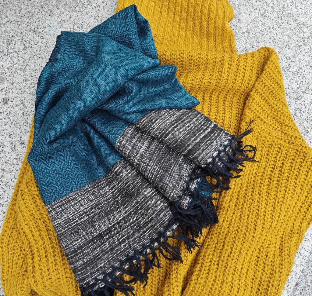 шарфы из шерсти яка