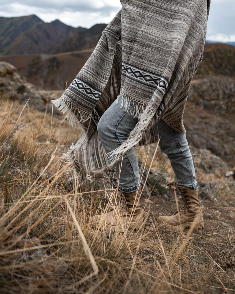 плед из шерсти яка