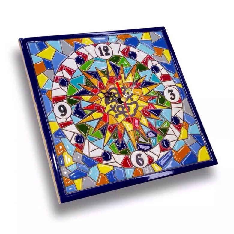 Часы "Гауди" квадратные