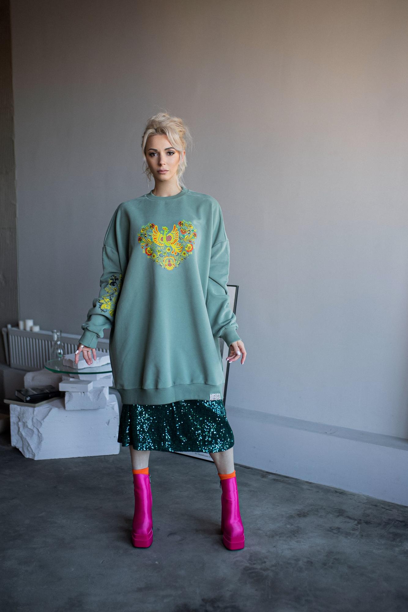 Свитшот "Русская душа", груша