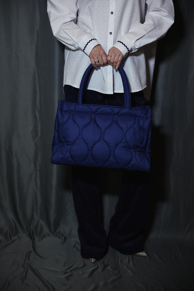 Сумка из стеганой ткани