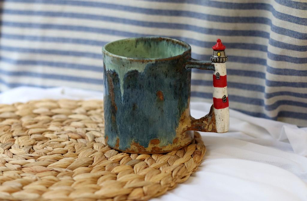 Кружка с маяком 400 мл