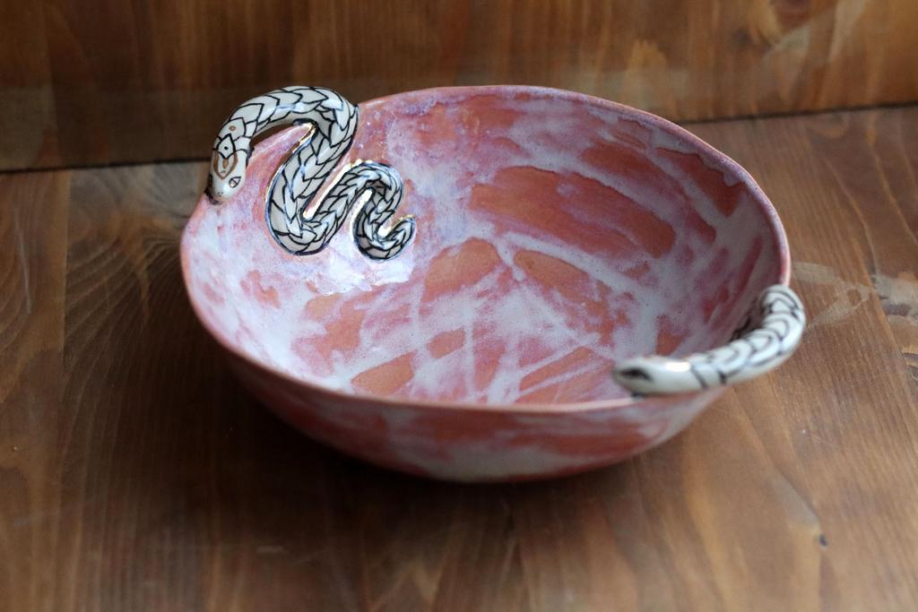 Салатник со змейками