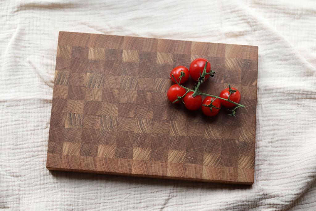 Доска торцевая дубовая