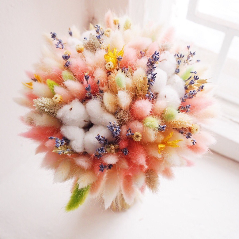 букет из сухоцветов москва