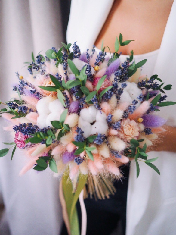 букет из сухоцветов купить в Москве