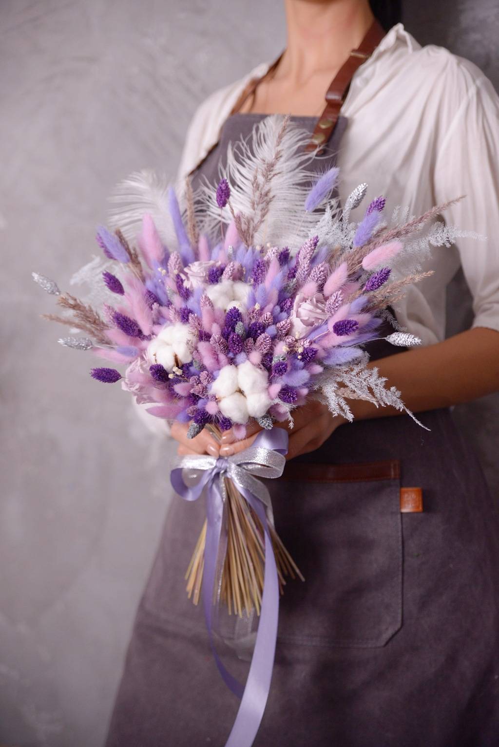 букет в стиле бохо