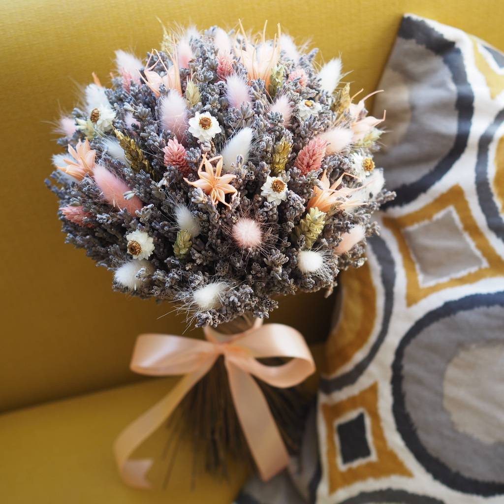 букет из сухоцветов купить в Москве